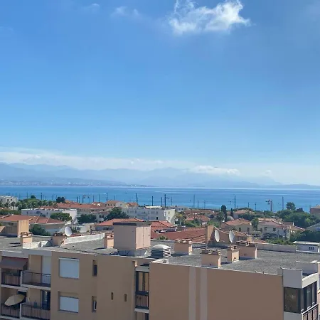 Daire Lumineux T2 Blue Beach Avec Piscine Antibes